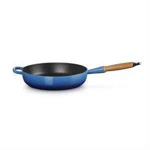Le Creuset Signature Azure Cast Iron Saute Pan 28cm